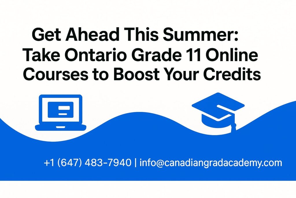 grade 11 online courses ontario